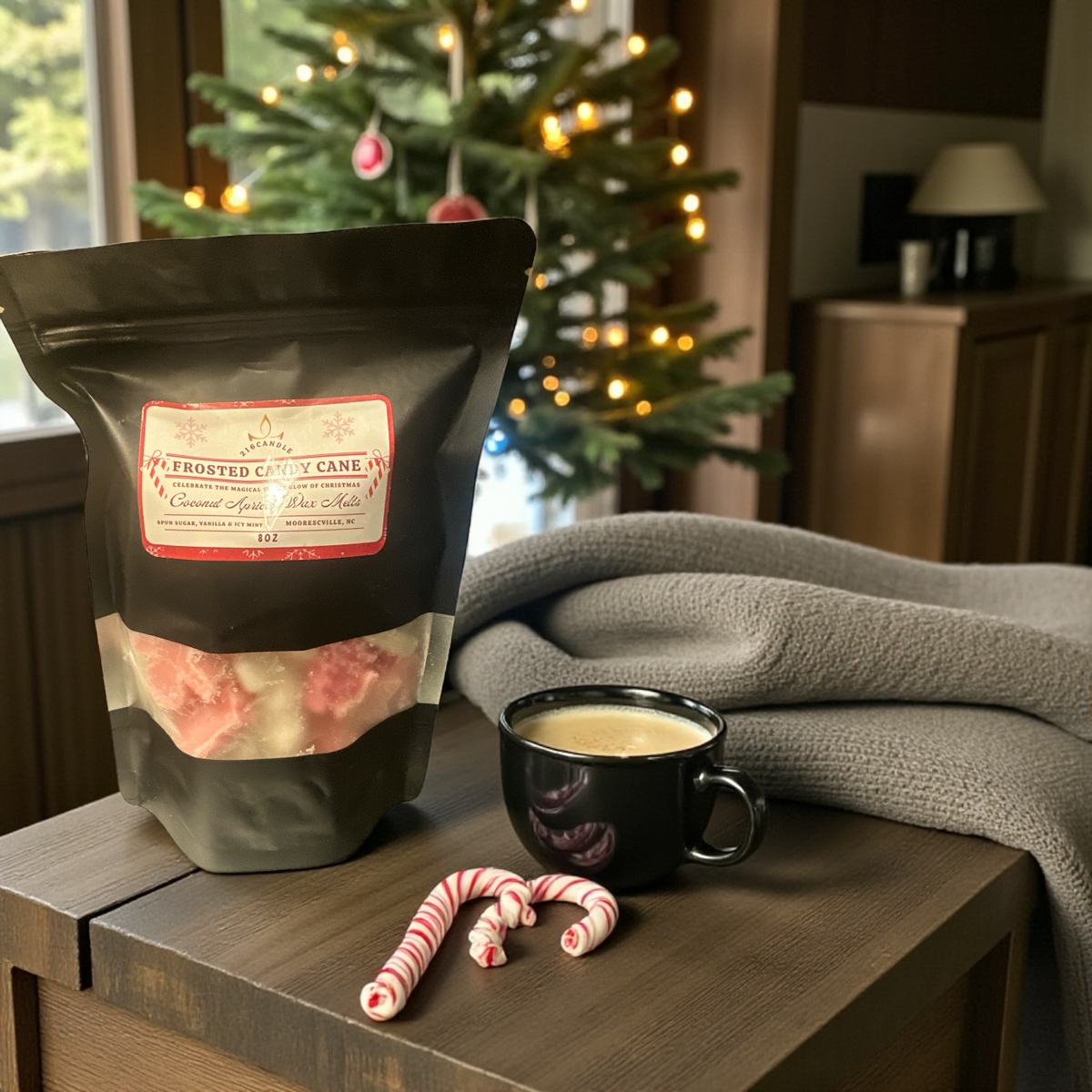 Frosted Candy Cane