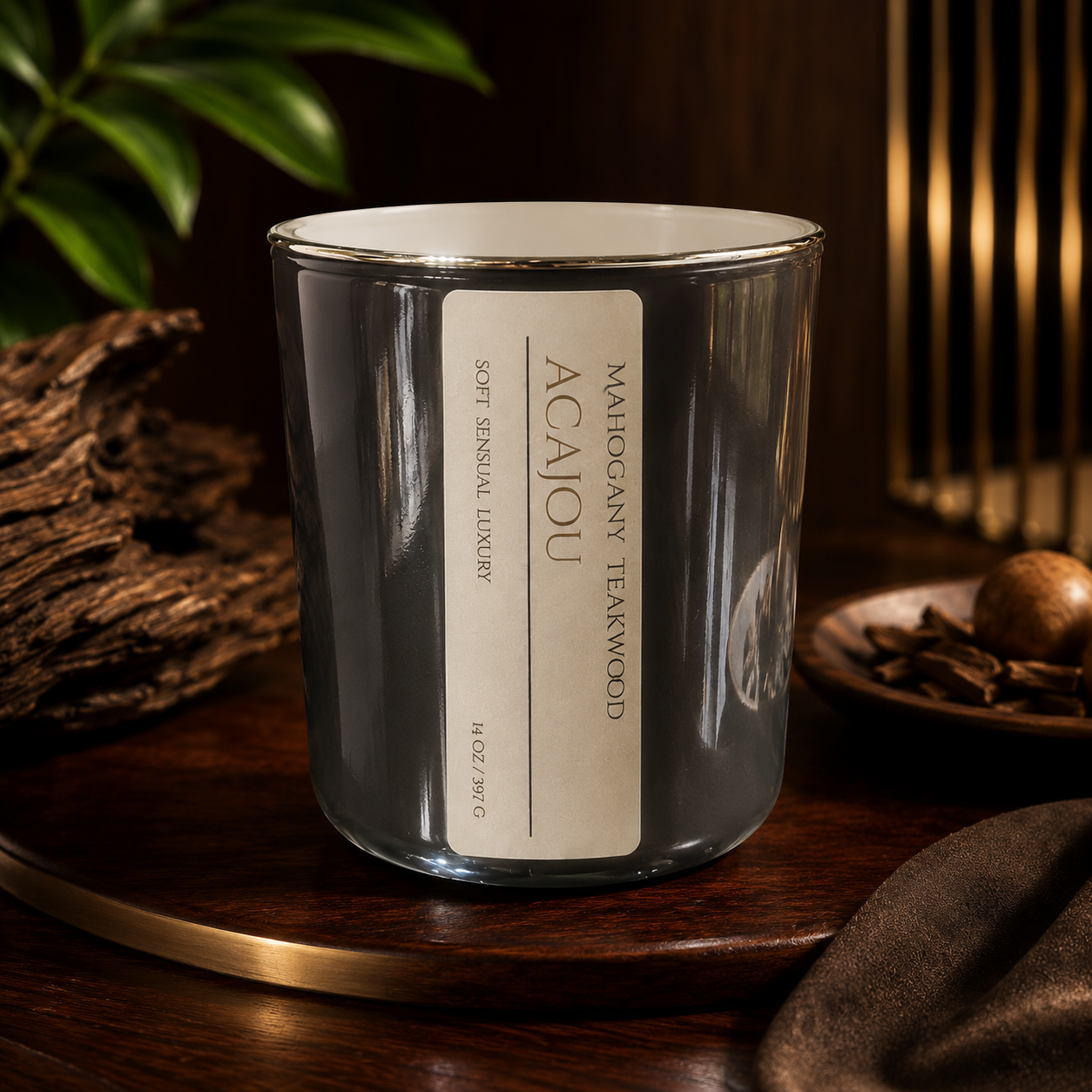 14oz Coconut -Apricot wax 3 wick candle