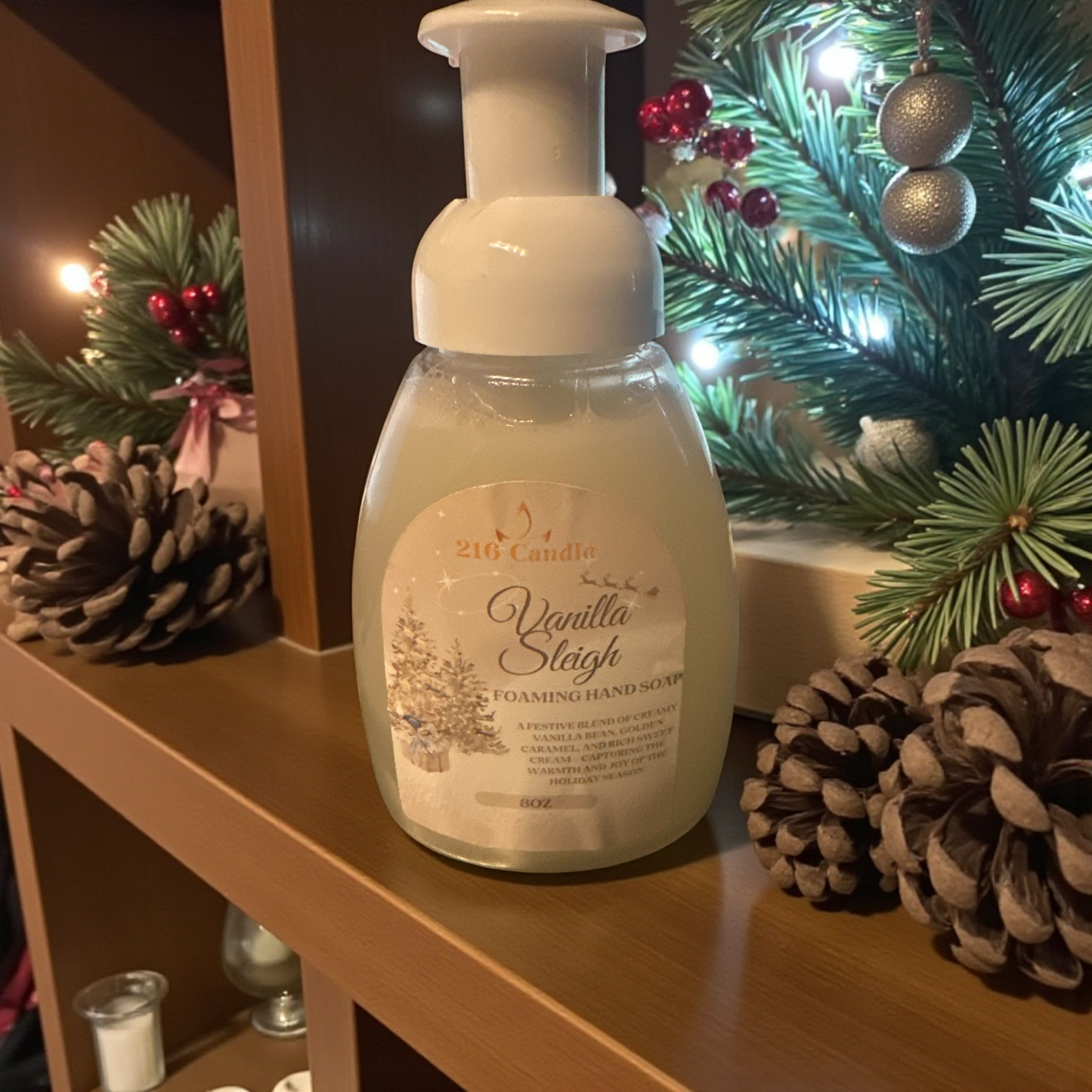 Vanilla Sleigh Foaming Hand Soap